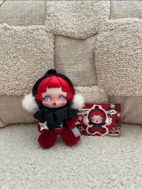 SKULLPANDA winter symphony (confirmed rock on) blind box bag charm keychain